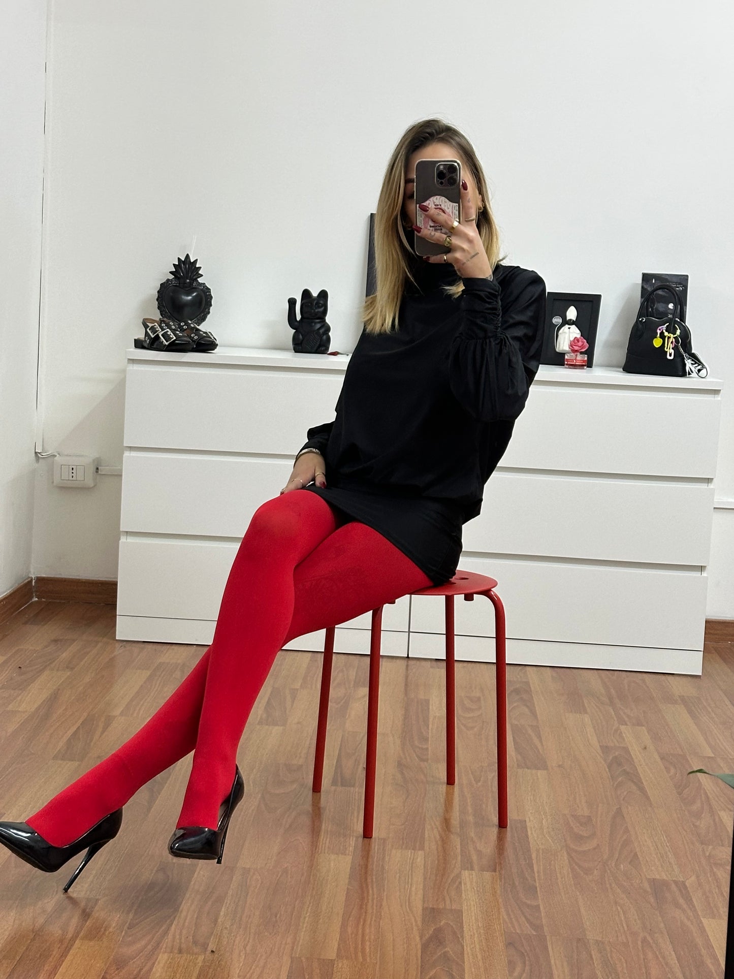 Collant Rouge
