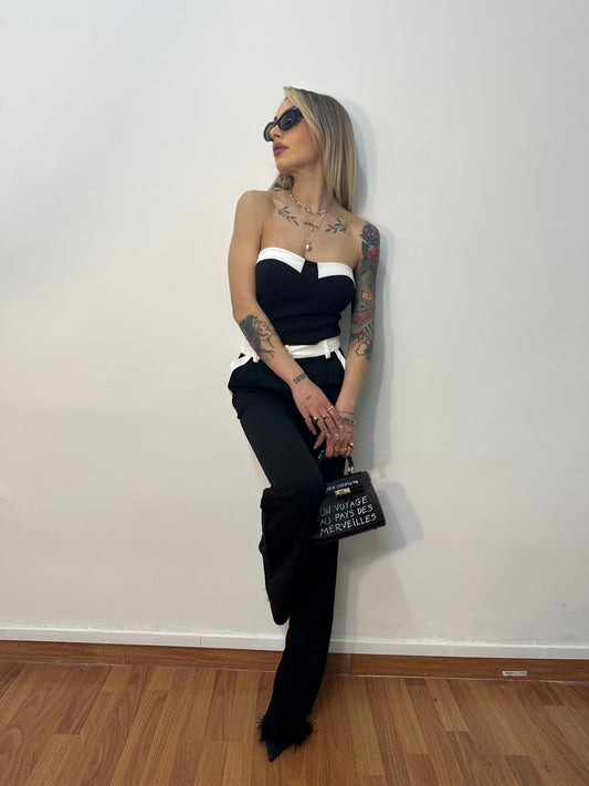Coordinato black and white