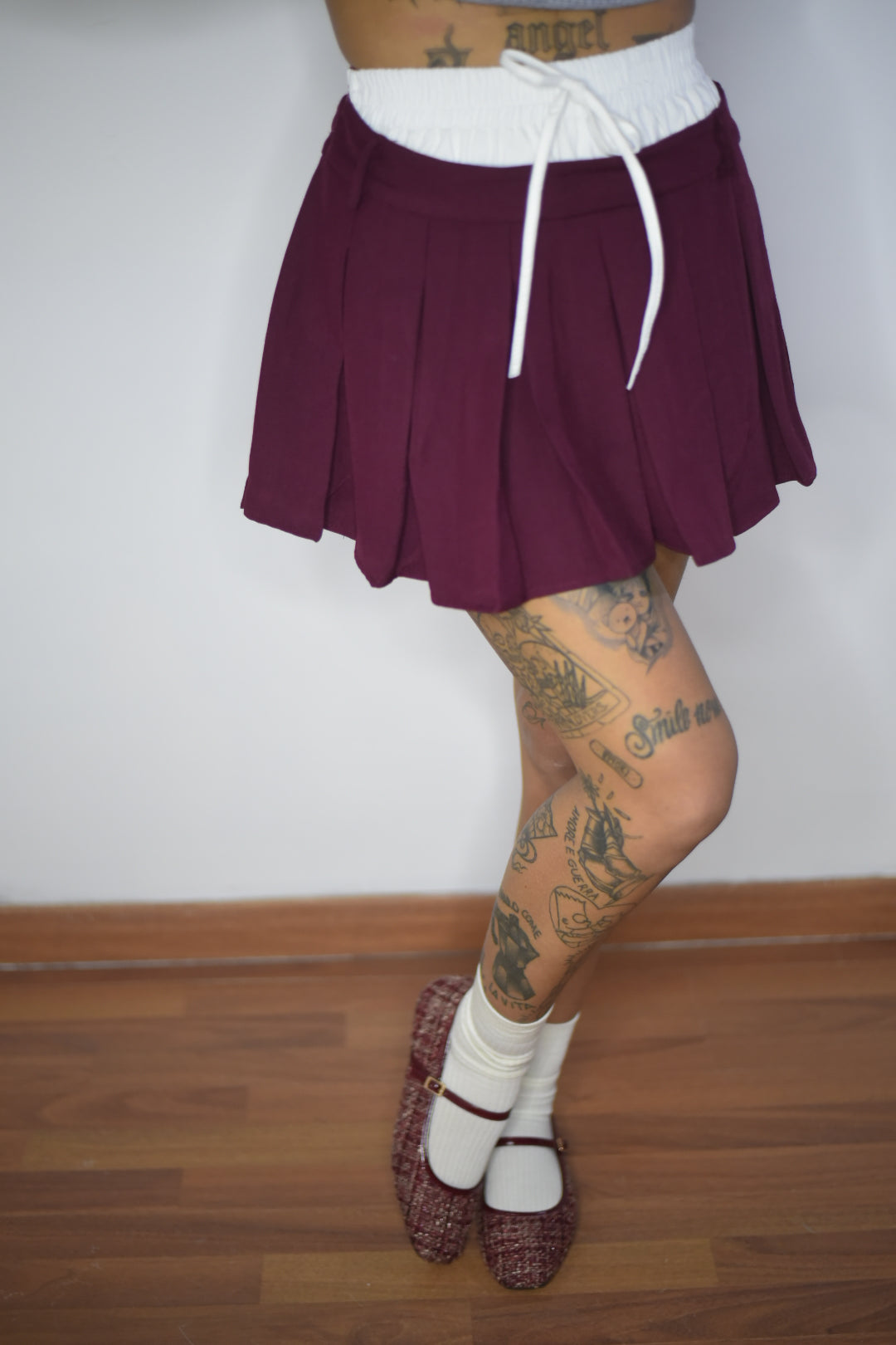 Mini skirt boxer